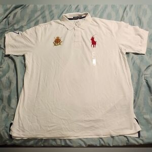 Polo Ralph Lauren Shirt 4XLT Country Riders &‎ Jockey Club Classic Fit Big Pony